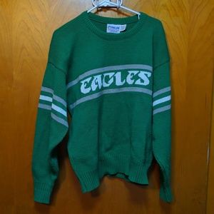 Philadelphia Eagles - vtg Cliff Engle sweater - M